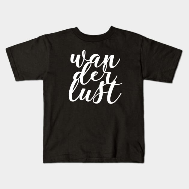 Wanderlust Kids T-Shirt by LemonBox